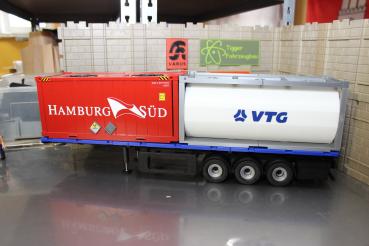 Sattelauflieger Aufbau Container